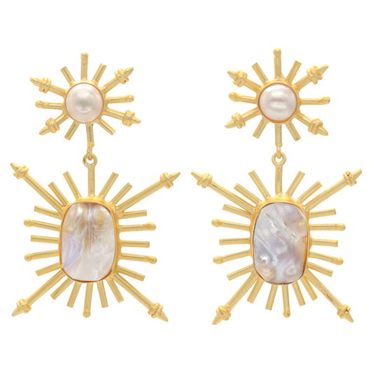 Pendientes Julia Perlas