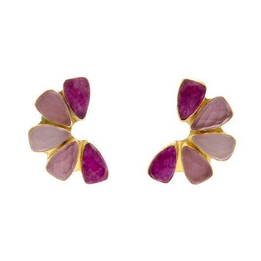 Pendientes Komodo Rosas