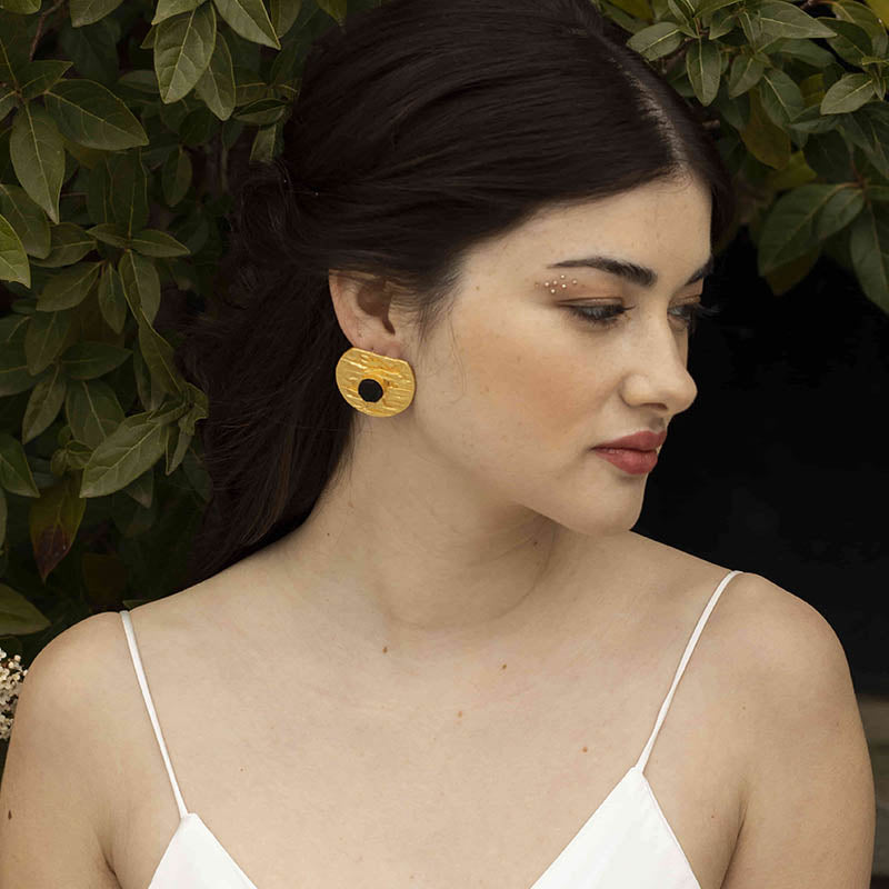 Pendientes Kreis Negro