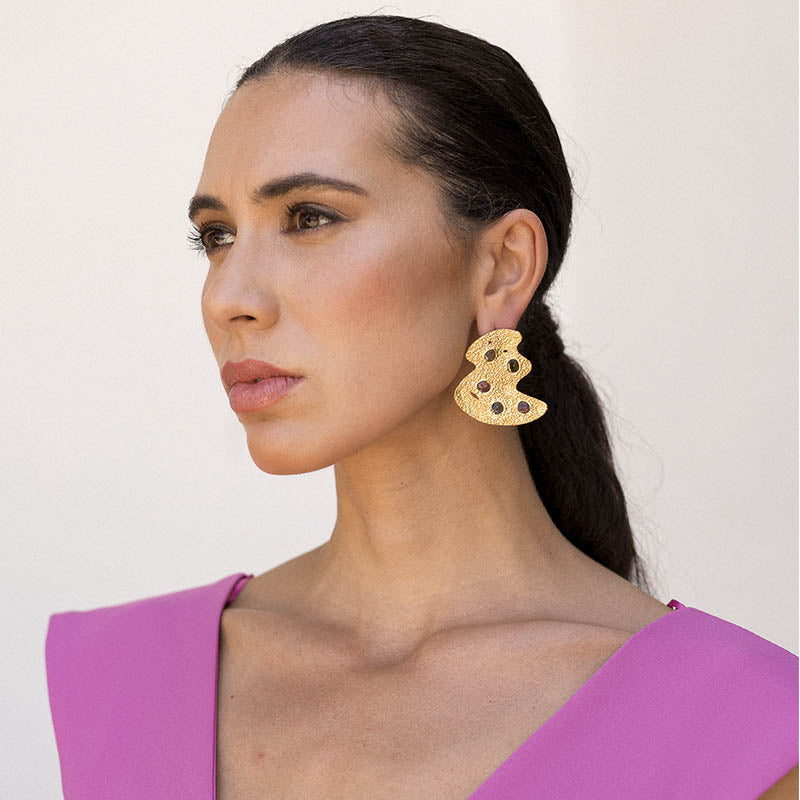 Pendientes Kunar Ed. Limitada Multicolor Turmalinas