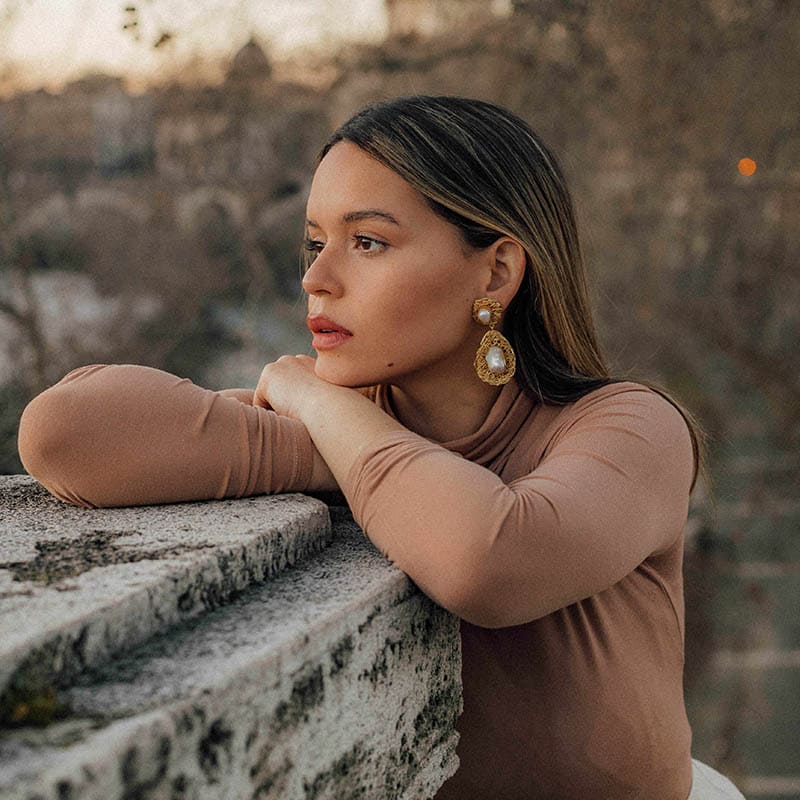 Pendientes Lintu Perla
