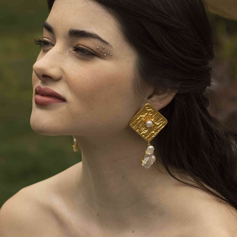 Pendientes Mermaid Perlas