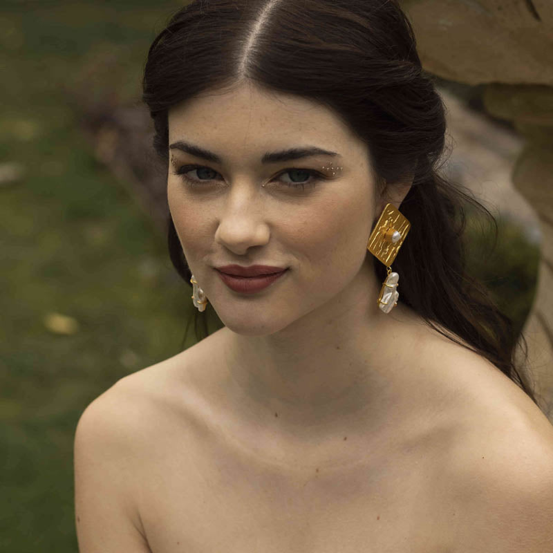 Pendientes Mermaid Perlas