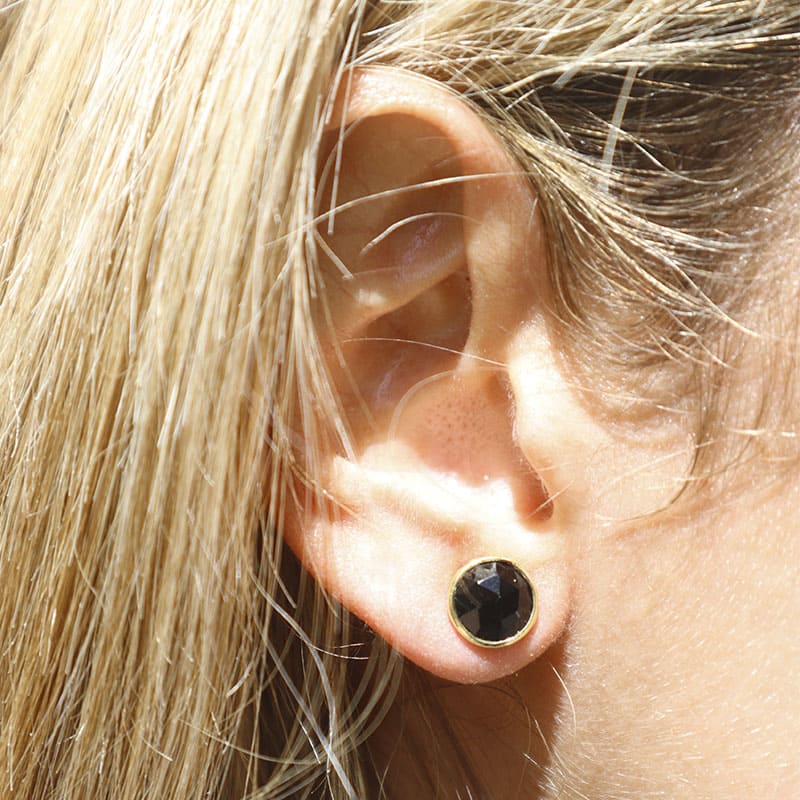 Pendientes Seed Negro