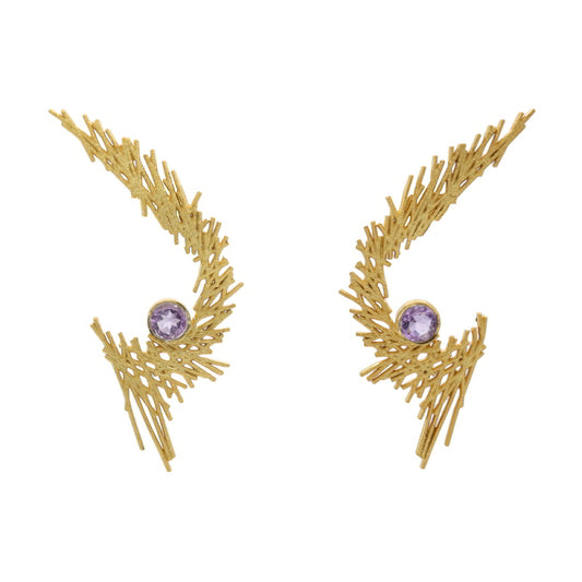 Pendientes Nunchi Morado