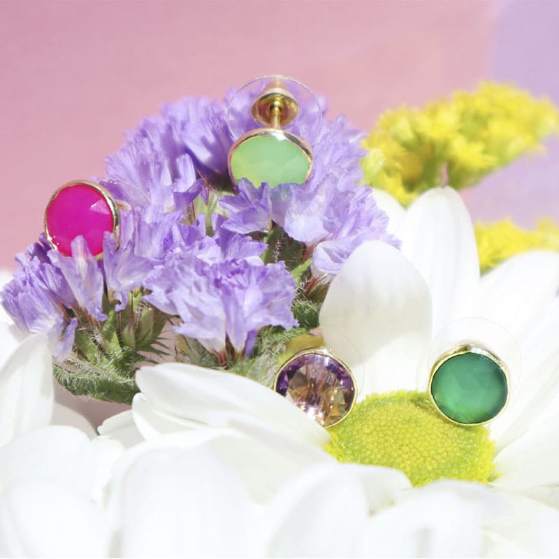 Pendientes pequeños día de la madre joyas Acus