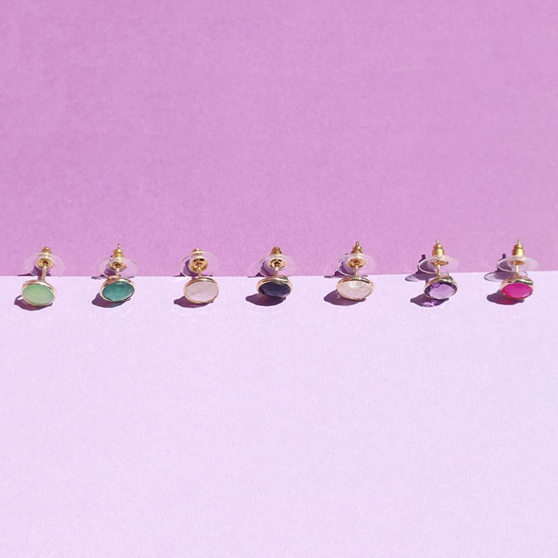 pendientes pequeñs colores desfile día de la madre joyas Acus