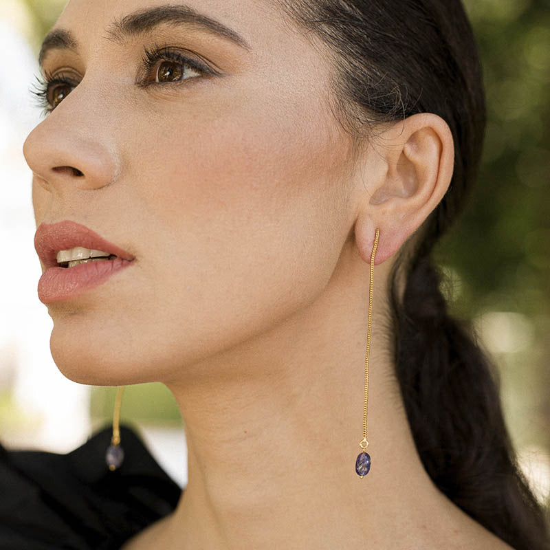 Conjunto Pendientes Perseo + Choker Narinari
