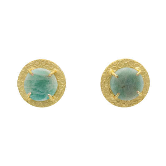 Pendientes Raise Verde agua Amazonita