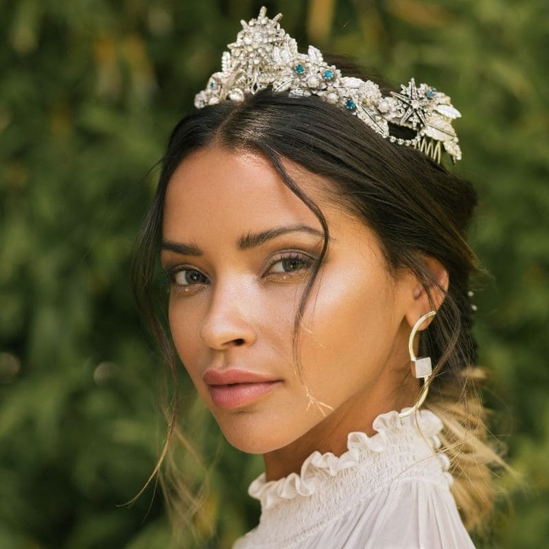 Pendientes Serendipia Plata Piedra Lunar (5)