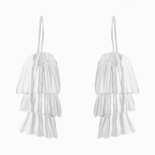 Pendientes Solandri Plata