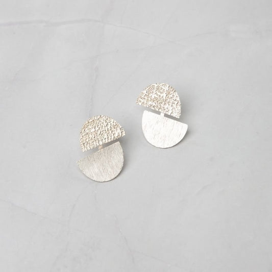 Pendientes Texture Ed. Limitada Plata