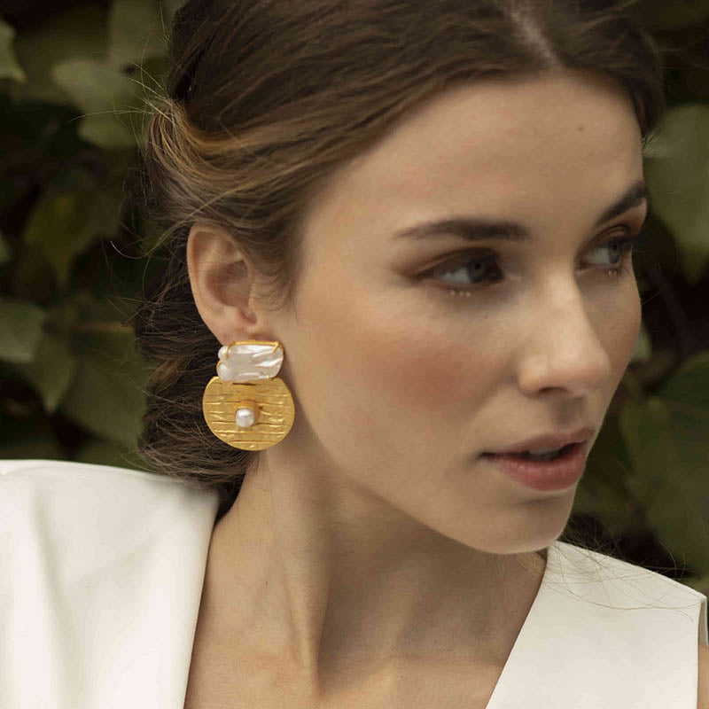 Pendientes Thesar Perlas