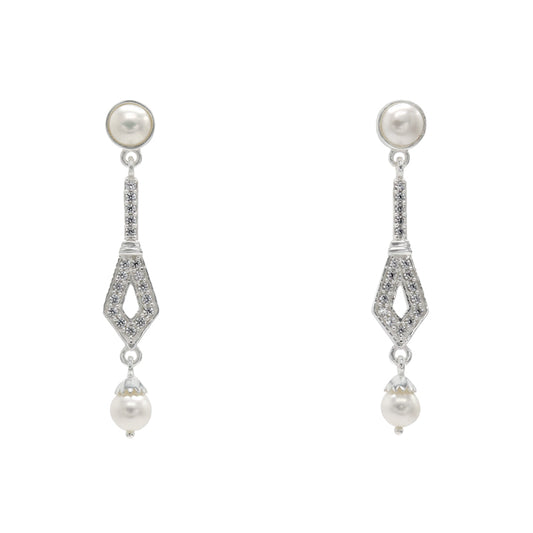 Pendientes Tiie Plata