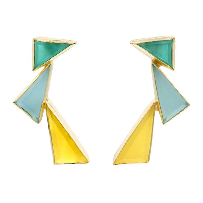 Pendientes Tritón Tropical