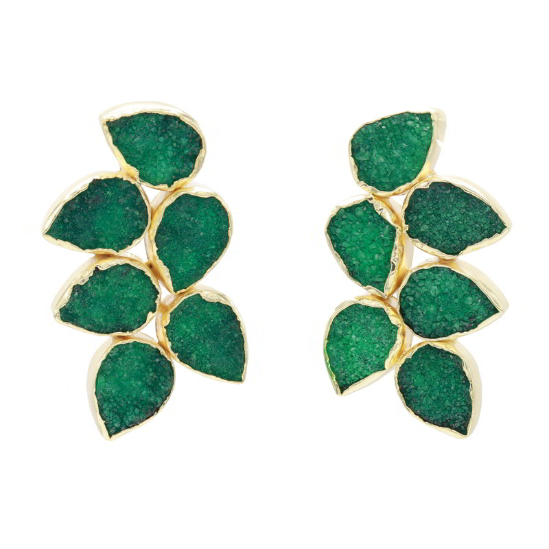 Pendientes Trópico Verde