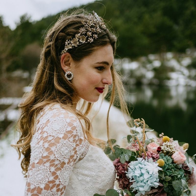 Pendientes Universo Plata