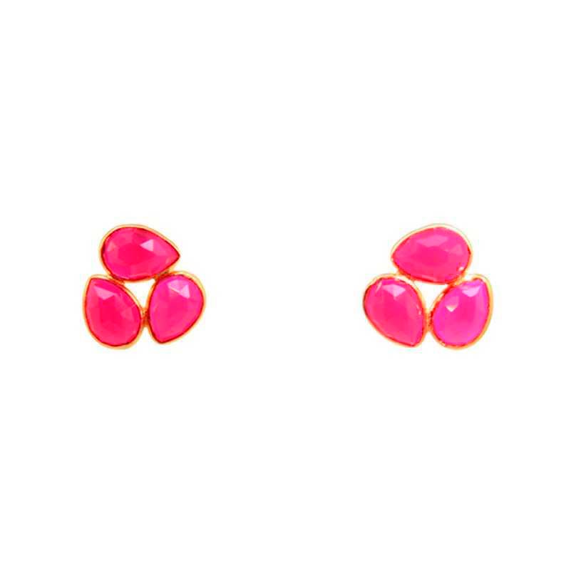 Pendientes Vega Fucsia