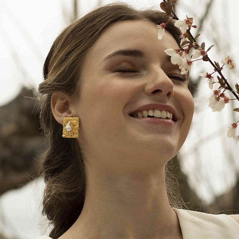 Pendientes Veldi Perla