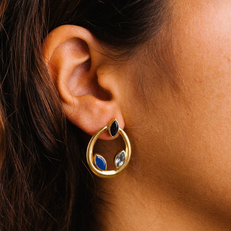 Pendientes Vera Azules
