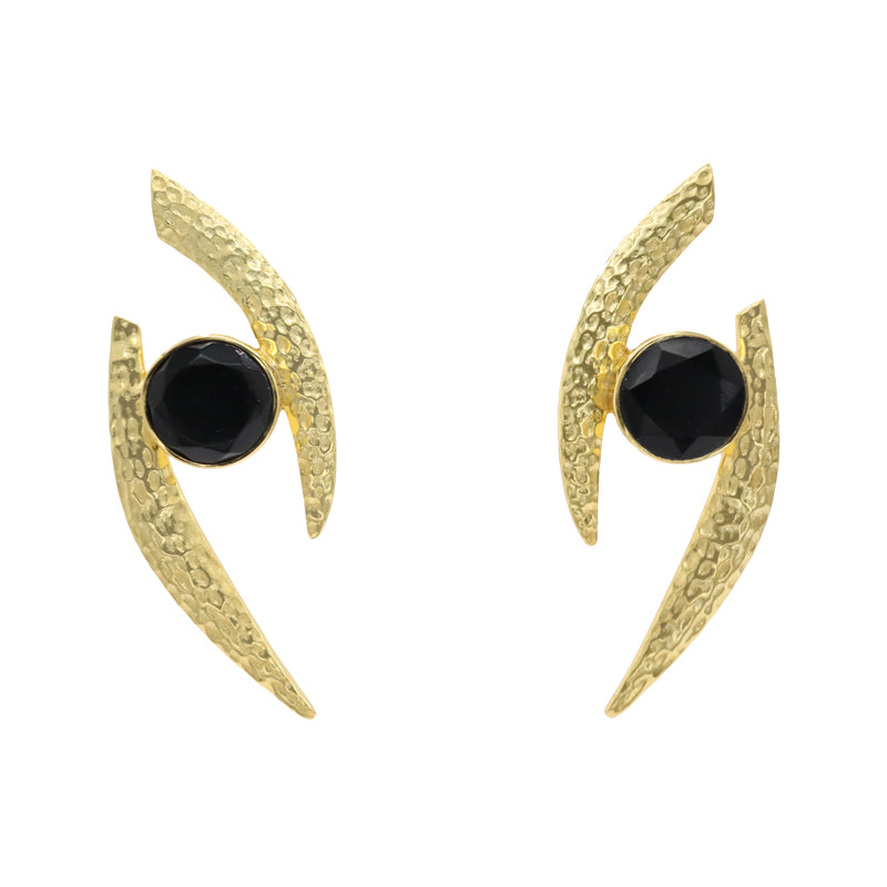 Pendientes Viraha Negro