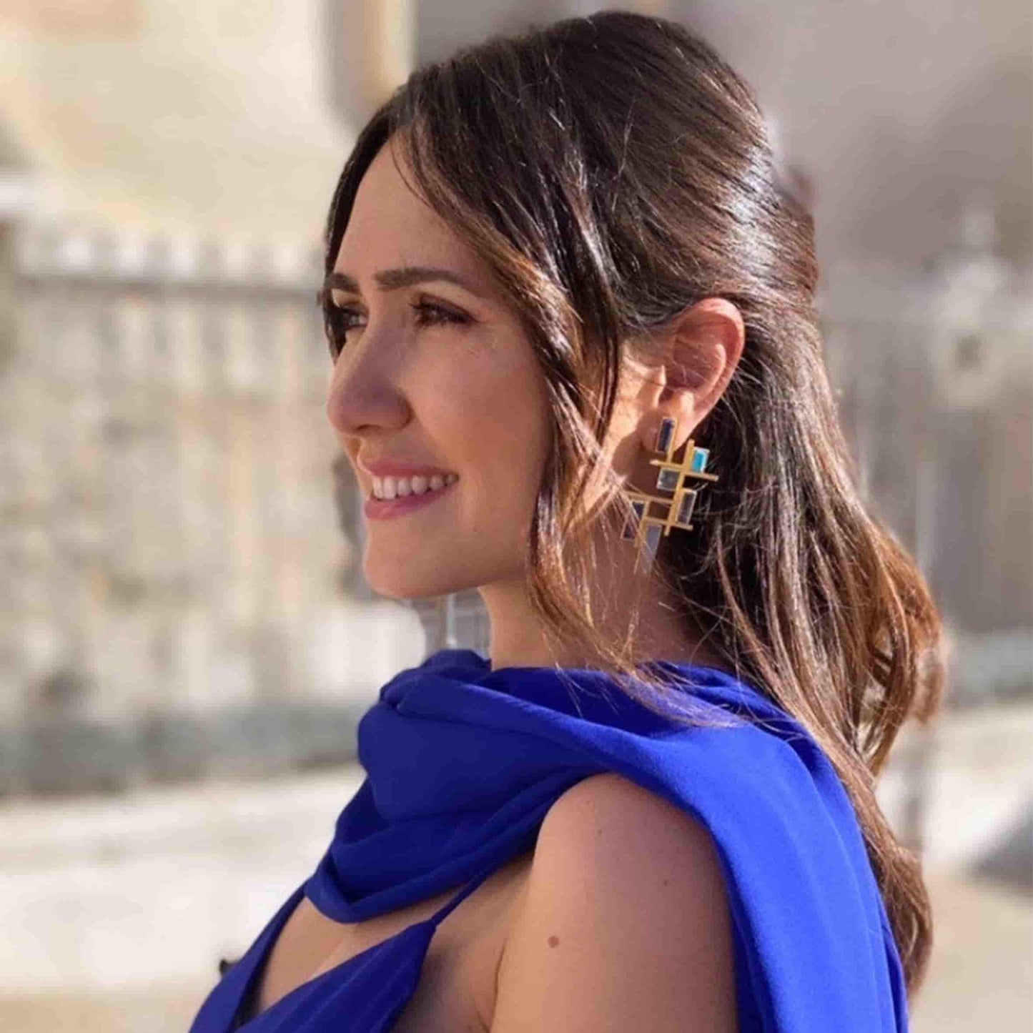 Pendientes Wanderlust Azules
