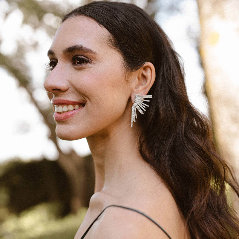 Pendientes Warner Plata Shine