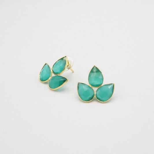 Pendientes Yoga Big Ed. Limitada Pulido Verde