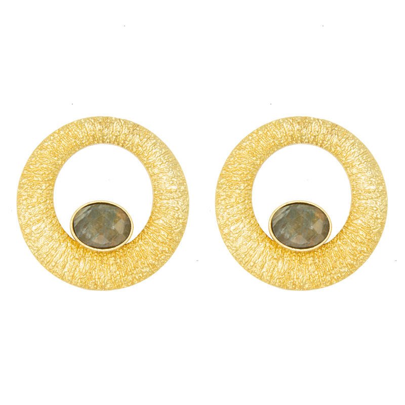 Pendientes Yugen Labradorita