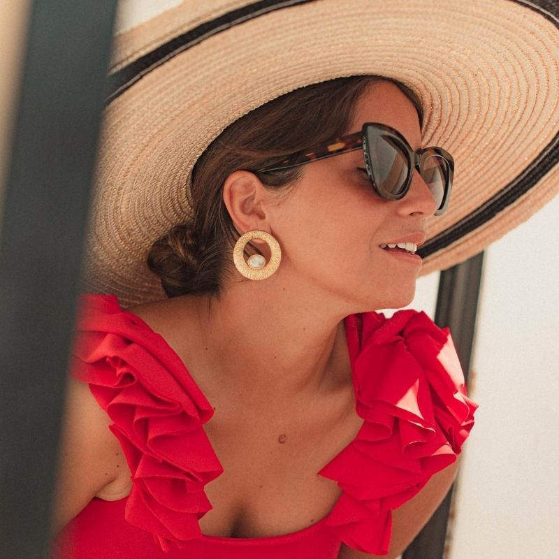 Pendientes Yugen Piedra Lunar