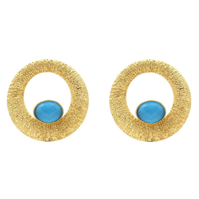 Pendientes Yugen Azul Turquesa