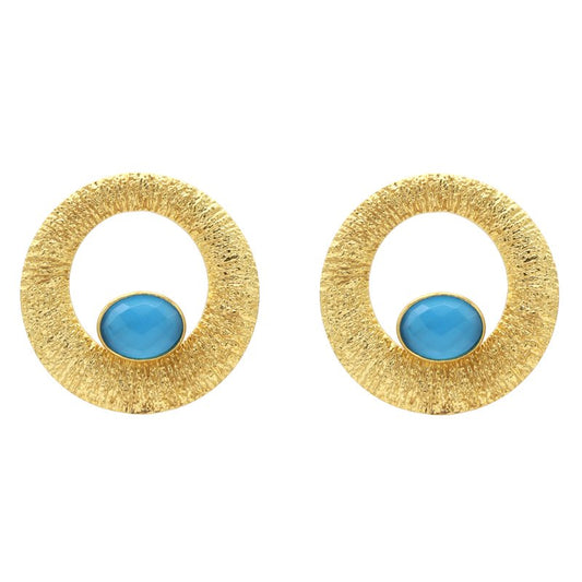 Pendientes Yugen Azul Turquesa