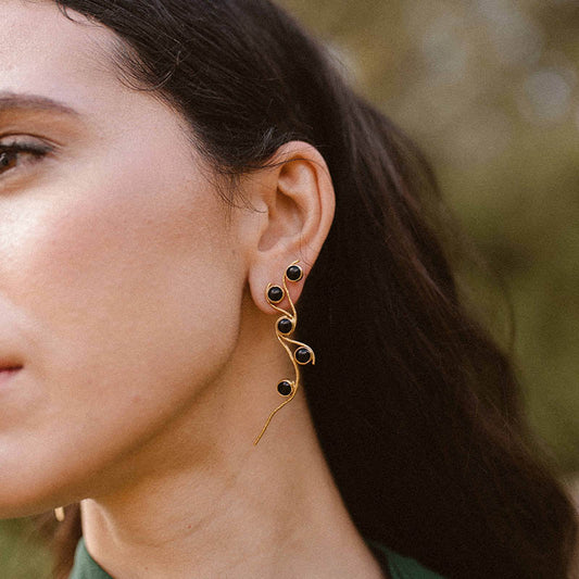 Pendientes Zadar Big Negro