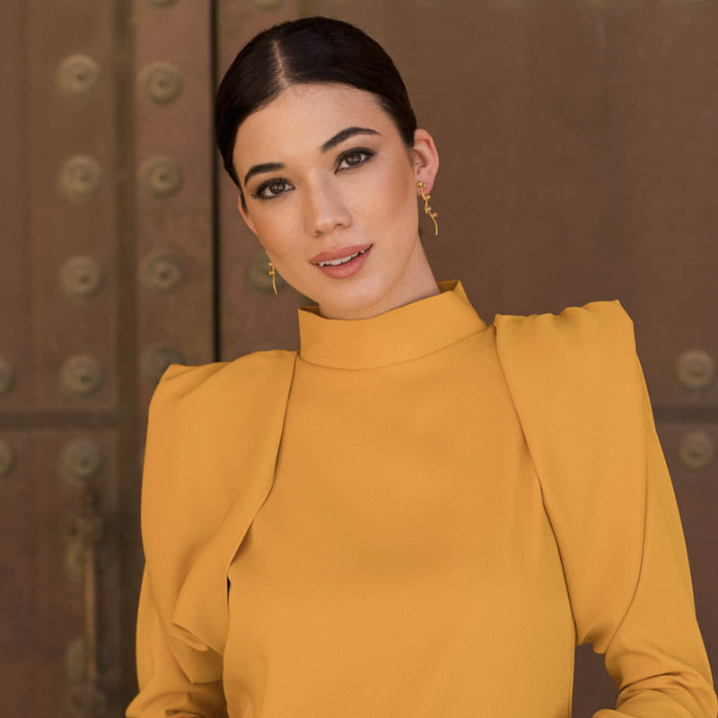 Pendientes Zadar Small Plata Rosa Claro