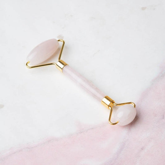 Rodillo Doble Rosa cuarzo