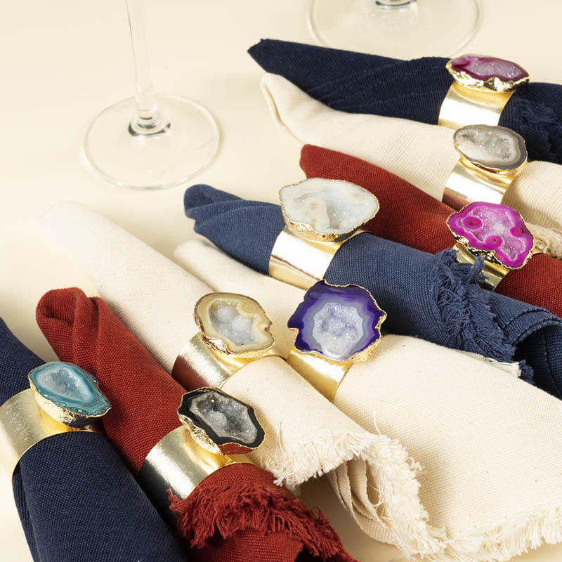 Servilletero Loira Geoda Blanco