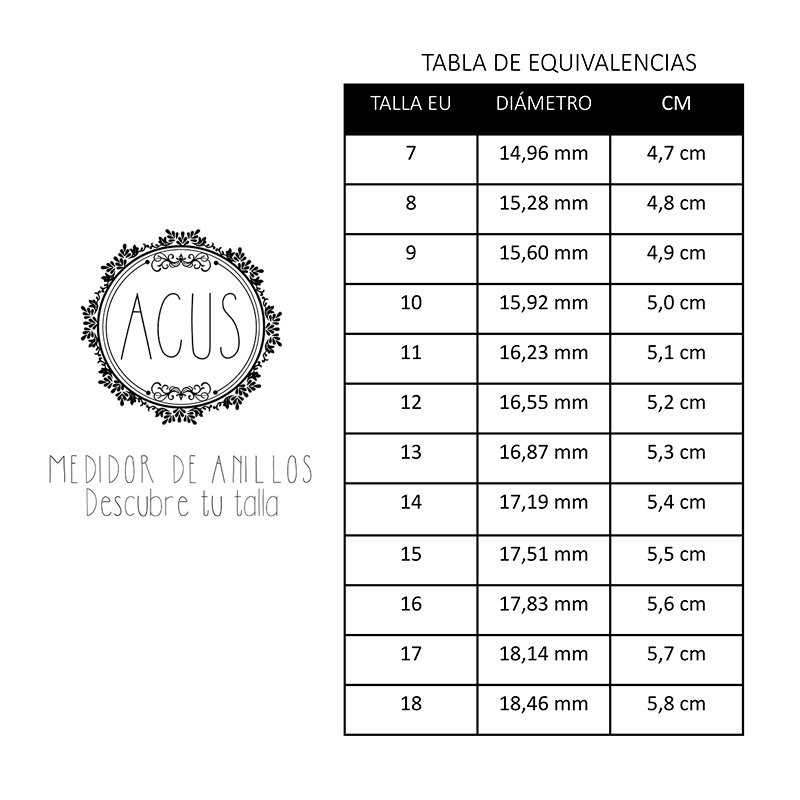 Anillo Minimal Star Dorado Talla 11-12