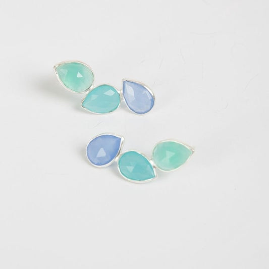 Pendientes Judit Iconic Ed. Limitada Plata Azules