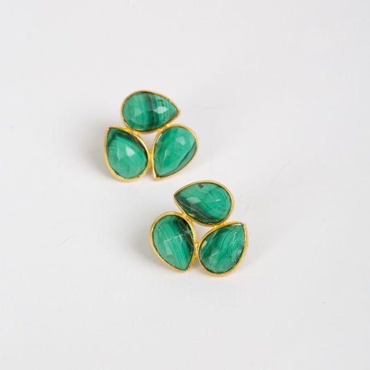 Pendientes Vega Ed. Limitada Malaquita