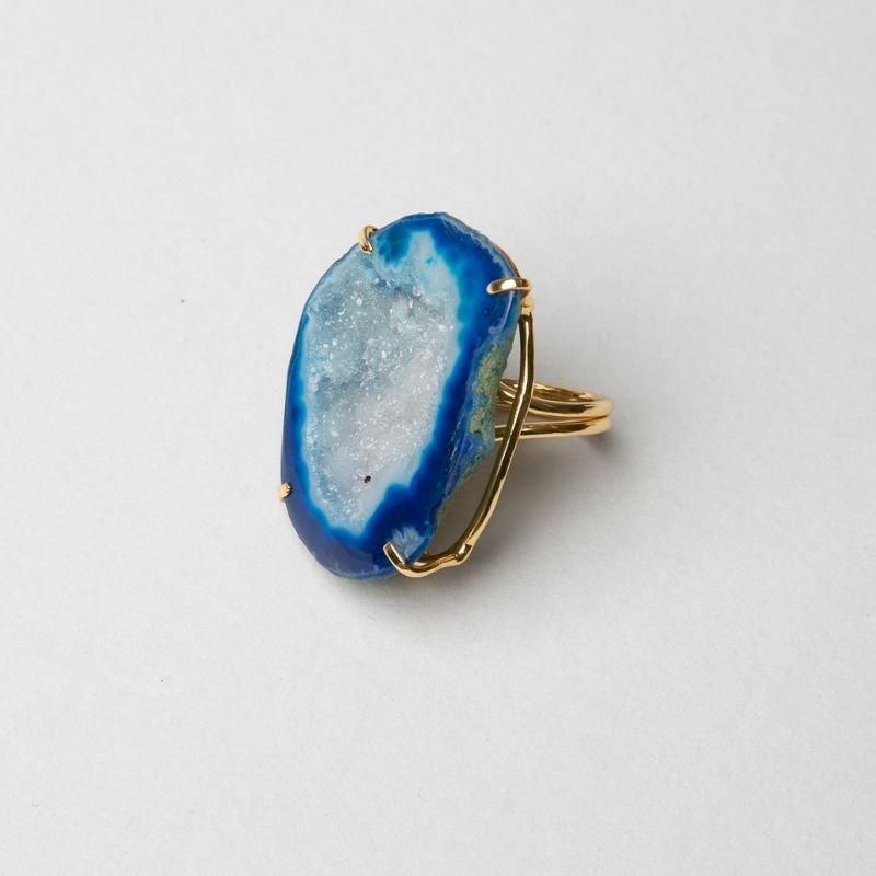 Anillo Geoda Azul