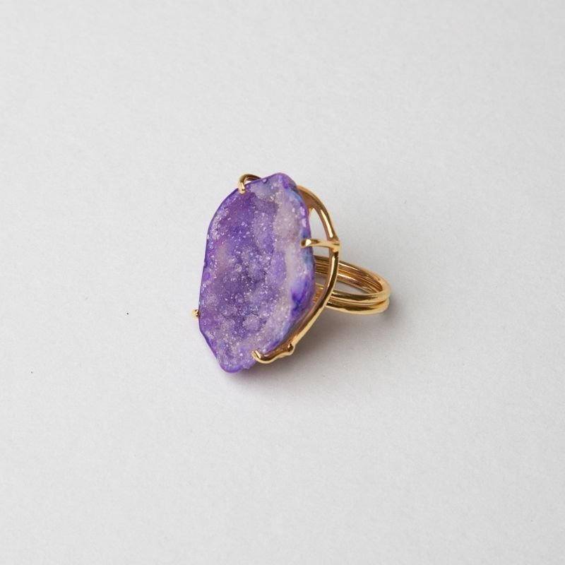 Anillo Geoda Morado