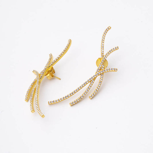 Pendientes Angelina Ed. Limitada Blanco Azulado