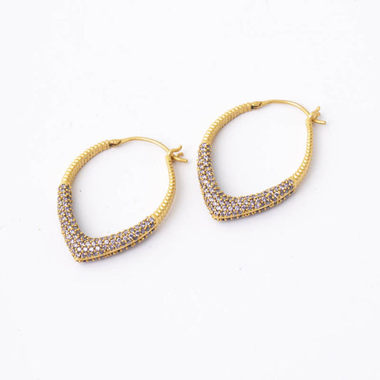 Pendientes Aros Jolie Ed. Limitada Lila