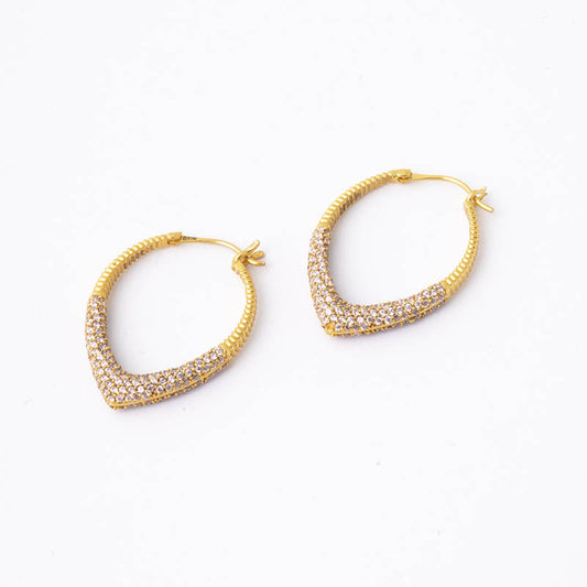 Pendientes Aros Jolie Ed. Limitada Rosa