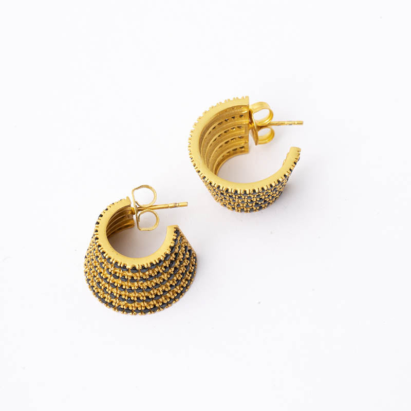 Pendientes Aros Parker Ed. Limitada Negro