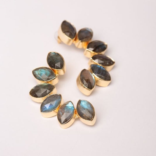 Pendientes Boreal Ed. Limitada Labradorita