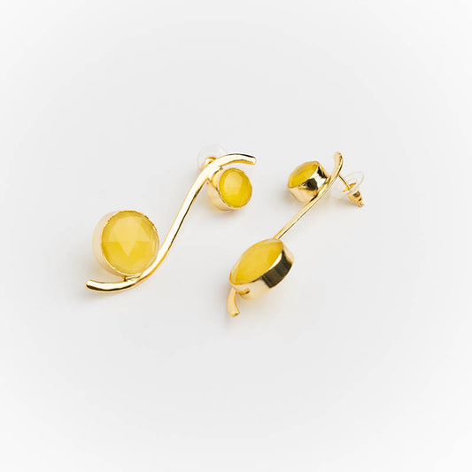 Pendientes Isis Ed. Limitada Amarillo