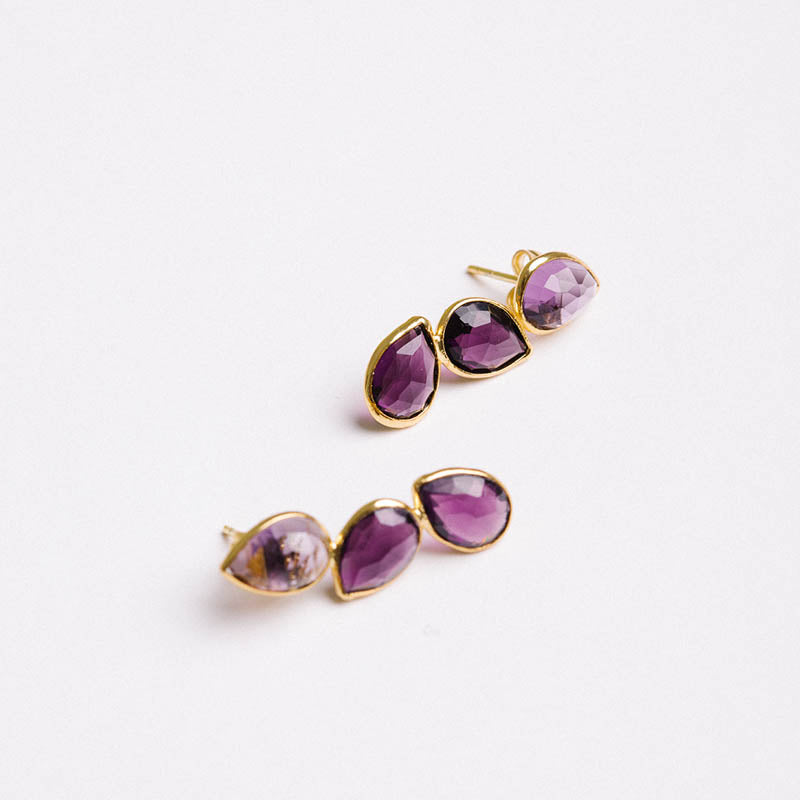 Pendientes Judit Iconic Ed. Limitada Morado