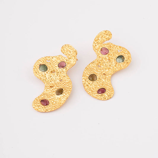 Pendientes Paraiba Ed. Limitada Multicolor Turmalinas