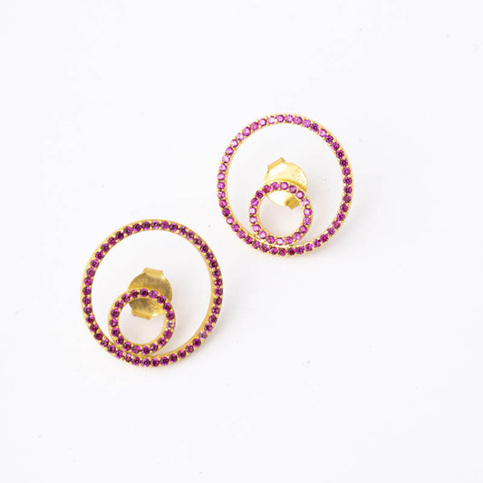 Pendientes Zukor Ed. Limitada Fucsia